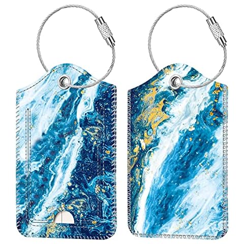 Fintie Luggage Tags with Privacy Cover Cover
