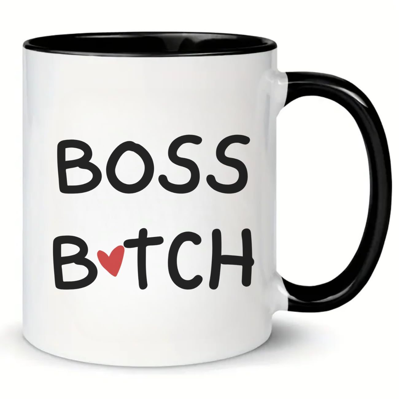 MissDaisy-Boss Lady Mug - Best Gifts for Mom and Boss Women Friend - Funny Birthday Gifts for Boss Babe, Girl Boss, Best Boss, Girlfriend, Wife Ceramic 11oz Coffee Cup