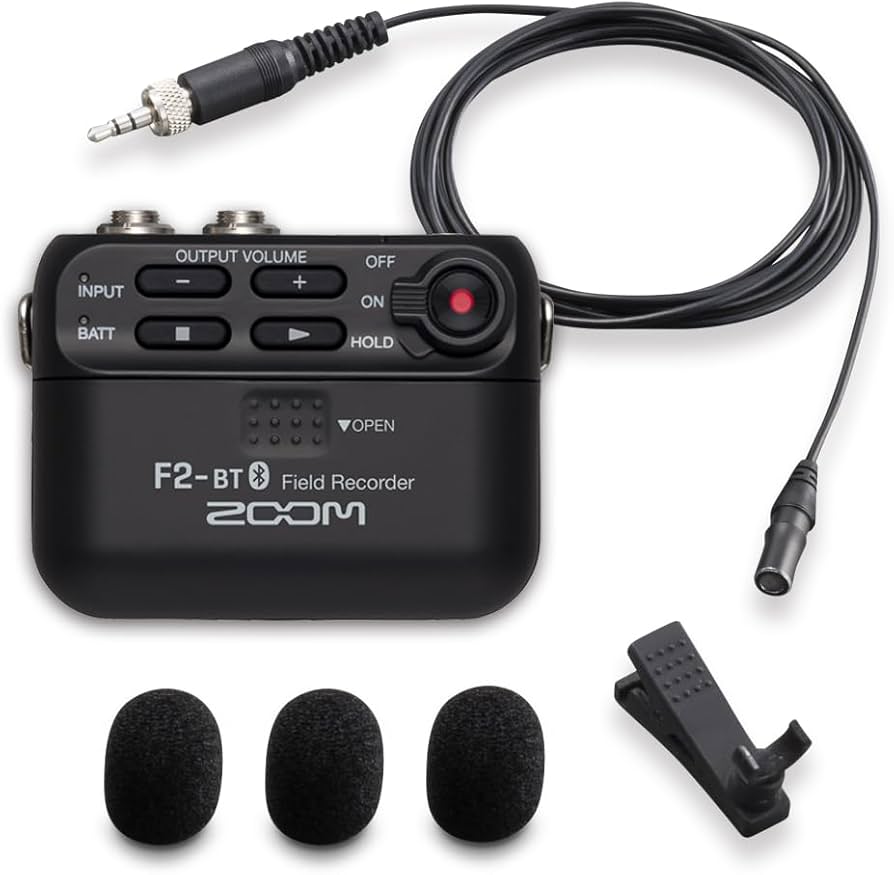 ZOOM F2-BT フィールドレコーダー Amazon | ZOOM ズーム F2-BT/B 超小型 フィールドレコーダー 32bit