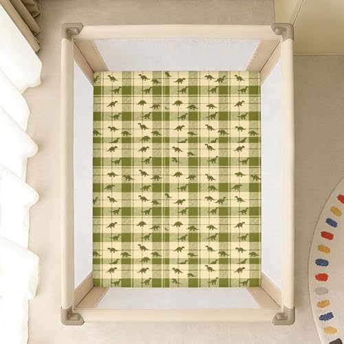 Drap berceau dinosaure coton doux anti transpiration - 8