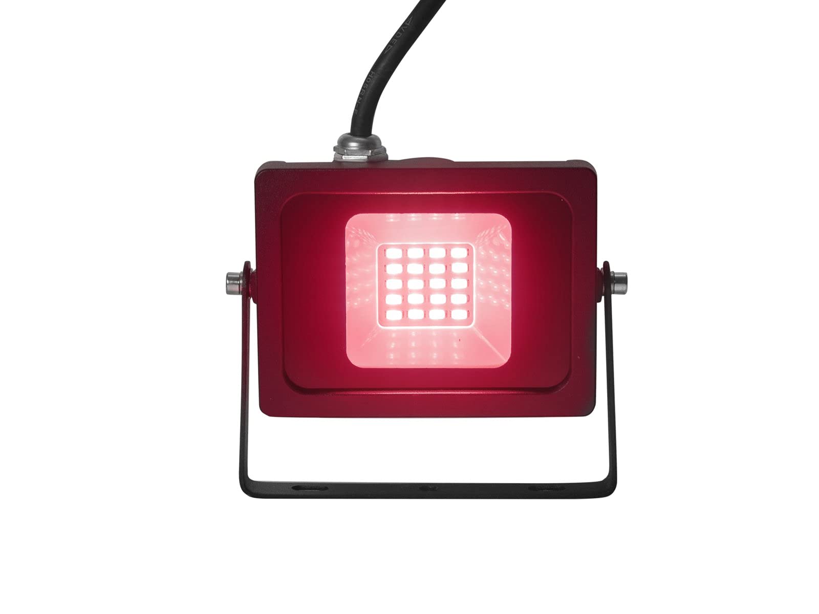 Eurolite LED IP FL-10 SMD rot 51914901 Projecteur LED extérieur 10 W