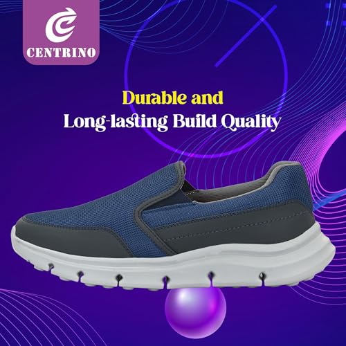 Image of Centrino Men's Sports Shoes | Shoes for Man Stylish | Lightweight Breathable Running Shoes | Cushioned Insole | Comfortable Mesh Walking & Workout Sneakers for Men | Mens Sports Shoes Casual (9229)