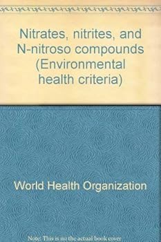 Paperback Nitrates, nitrites, and N-nitroso compounds (Environmental health criteria) Book