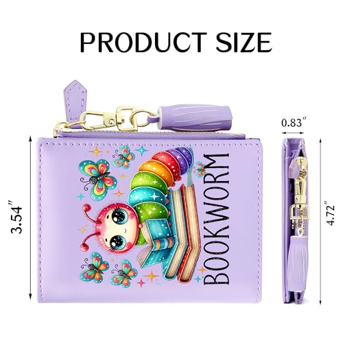 Personalized Women Wallets Birthday Gift, Graduation Gift for Friend, Classmates, Teacher, Parent-child Gift for Son Daughter 0651c2