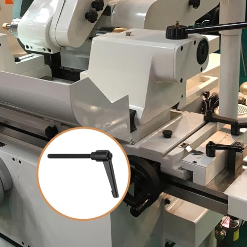 Image of uxcell 4Pcs M6 x 60mm Adjustable Knobs Handle Male Thread Push Button Ratchet Quick Release Locking Rotating Bolt for Lathe Machinery, Black