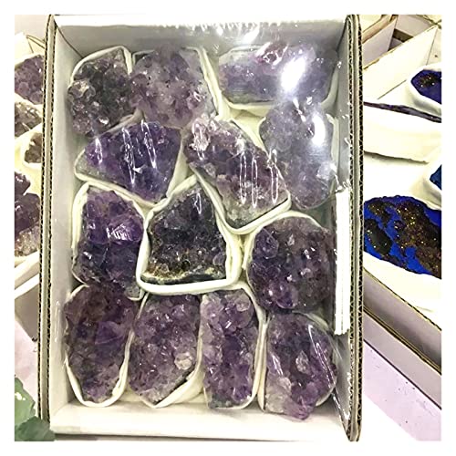 Quartz violet naturel : sublimez votre espace zen avec cette grappe d'améthyste
