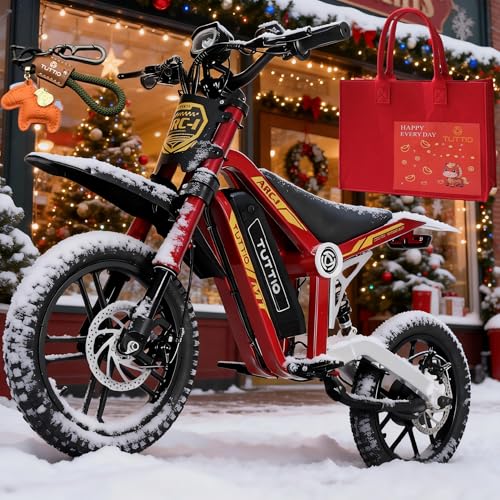 Tuttio ARC-I 36V Electric Dirt Bike for Kids 5-8, 750W Electric Motorcycle for Kids, 22MPH, Up to 25 Miles, 5-Speed Modes Mini Dirt Bike, 16