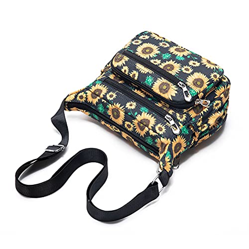 Image of Pealwel Women Shoulder Handbag Roomy Multiple Pockets Bag Ladies Crossbody Purse Tote Top Handle Satchel