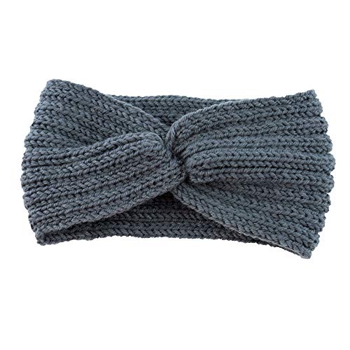 Preisvergleich Produktbild SomeTeam 4 Stück Damen Elastische Blume Gedruckt Stirnbänder Archaistisch Frauen Baumwolle Gestrickte Verdrehte Weiche Turban-Kopf-Verpackungs