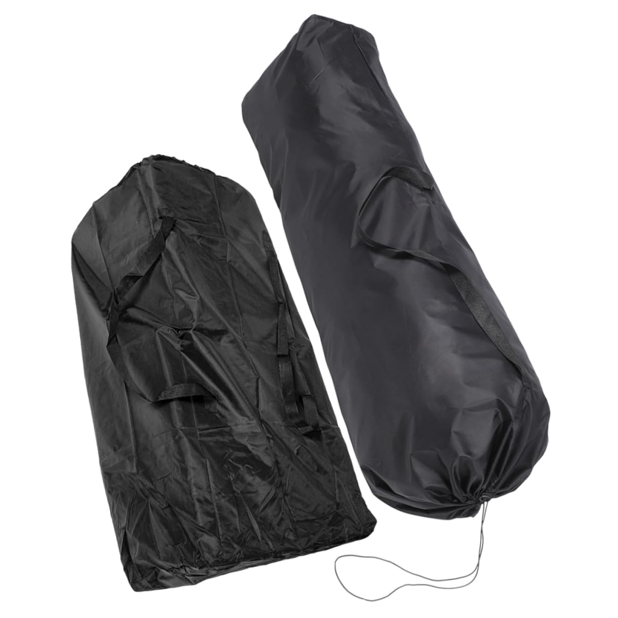 POPETPOP 2Pcs Stroller Travel Cover Bag Durable Gate Check Storage Bag for Double and Umbrella Lightweight with Shoulder Strap for Convenient Travel