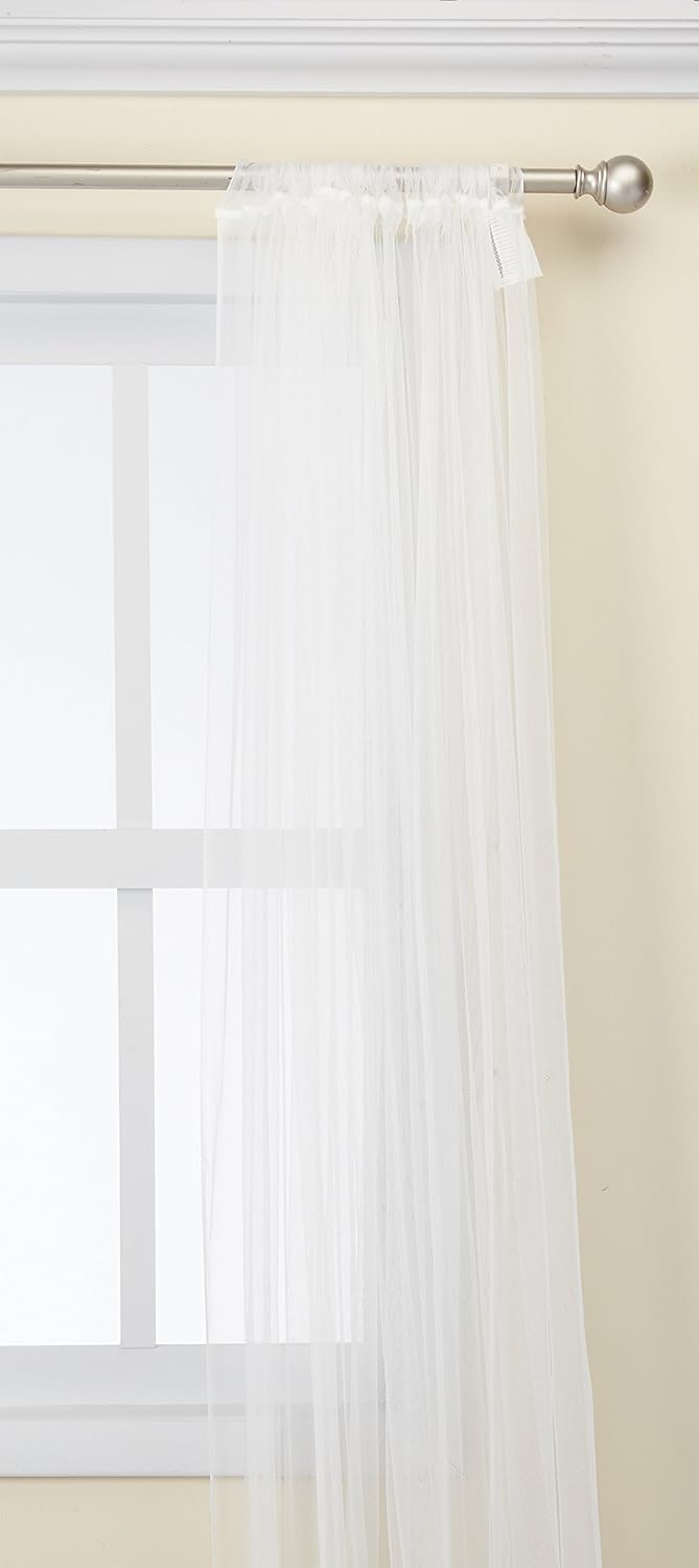 Amazon｜IKEAメッシュレースのカーテン、98インチby 110インチ、2ペア