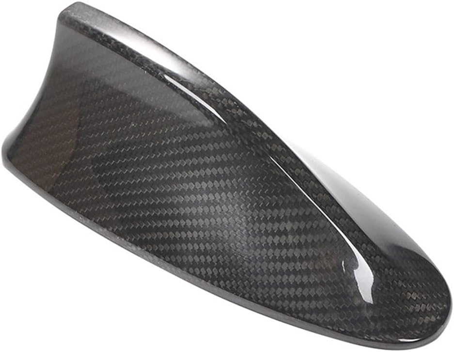 Carbon Fiber Car Roof Shark Fin Antenna Cover Compatible for BMW 5 Series F10 2012-2016