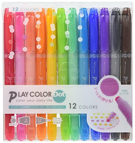 TOMBOW PLAY ÷ Ʈ   Ŀ 12 Ʈ(GCE-011)