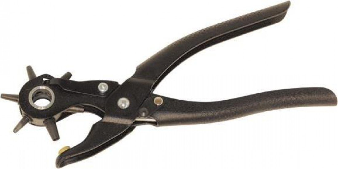 C.K T3817 Revolving Punch Plier, Schwarz, 220 mm L
