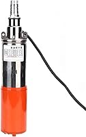 Vista 3 de Bomba de agua de diafragma autocebante DC 12V-0.8 Cubo-114.8 ft Bomba de tornillo de alta elevación de acero inoxidable y fundido sumergible DC 12V