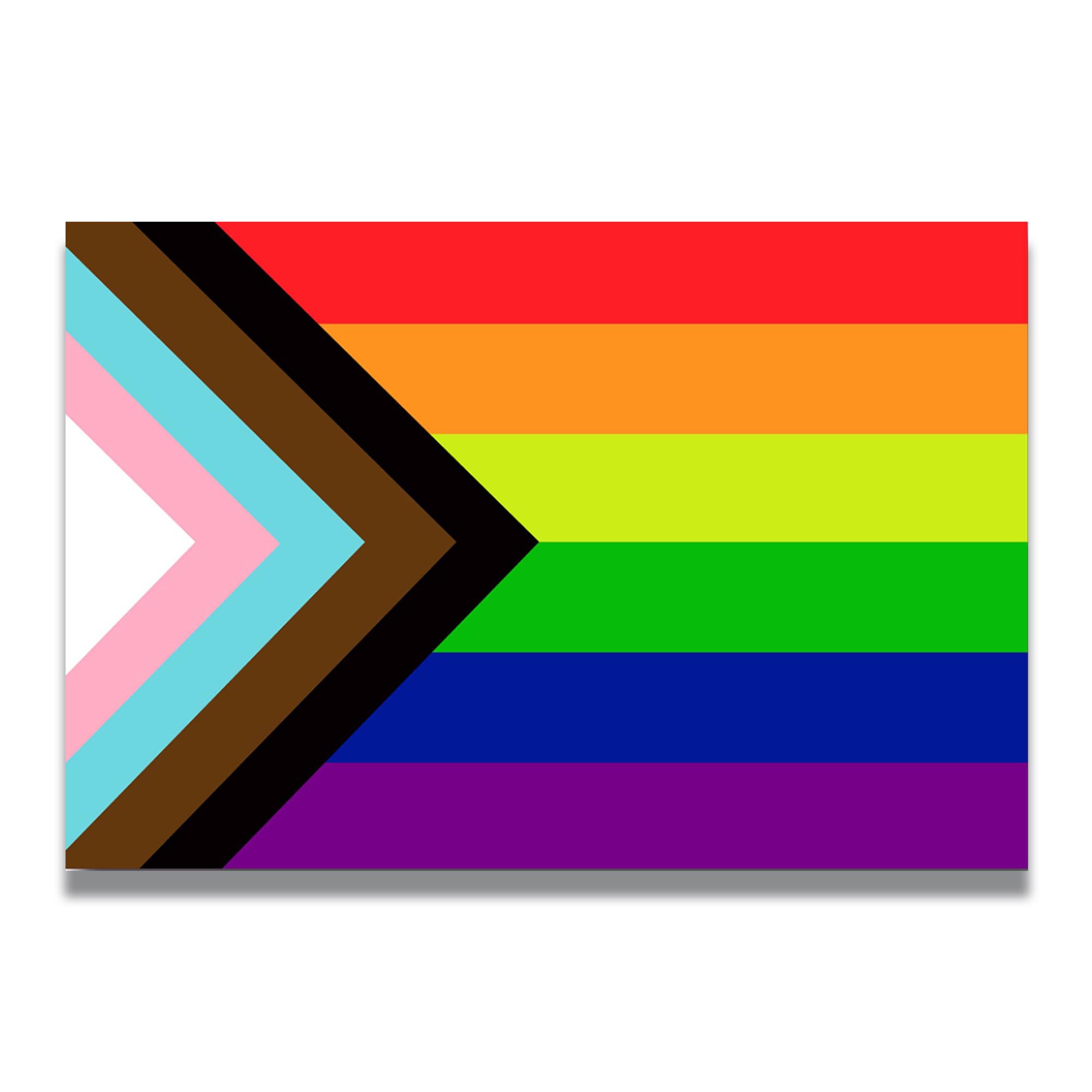 Magnet Me Up Pride LGBTQ Car Magnet - 6x4 Inch Rainbow Equality Decal, Made In USA - View #9