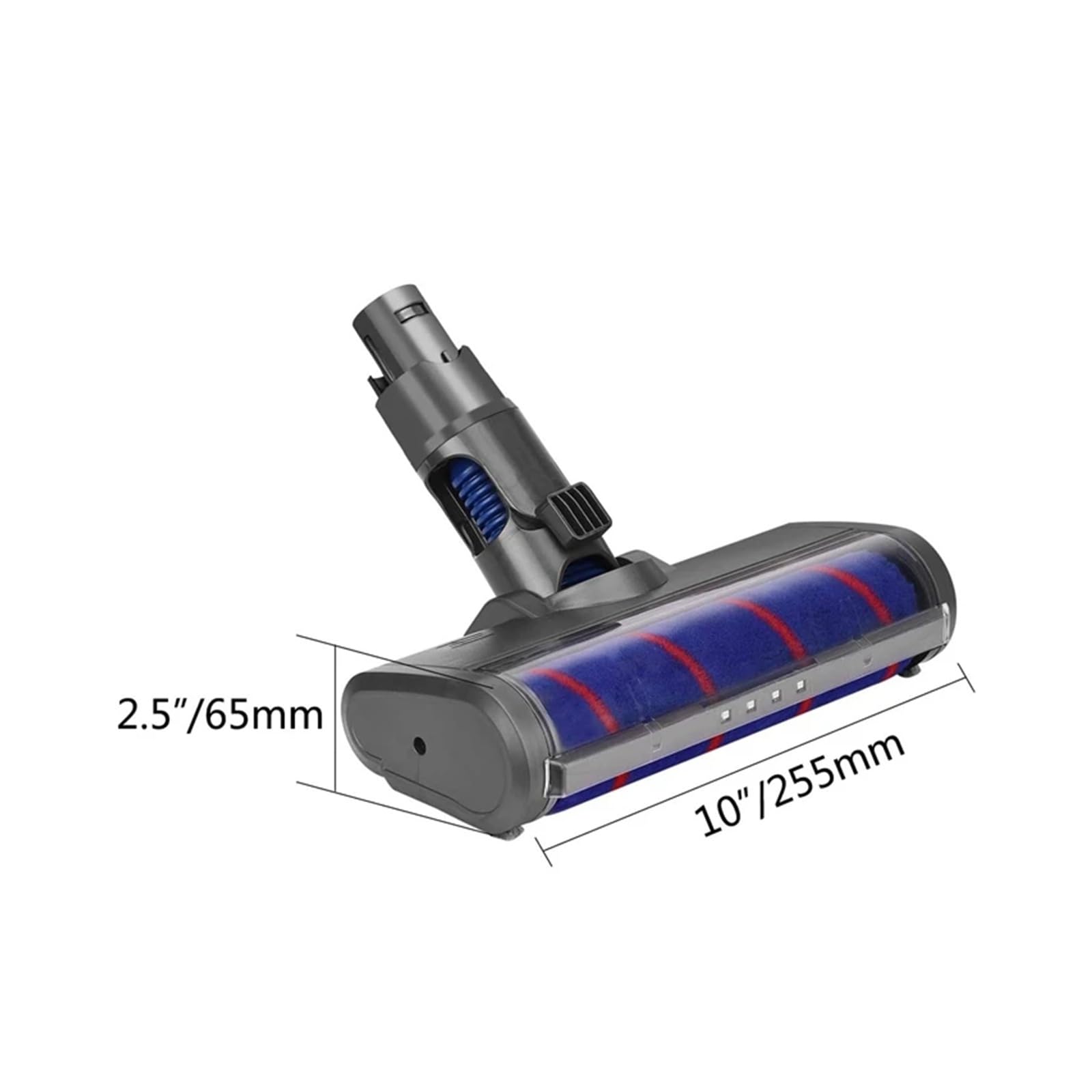 Cabezal De Cepillo For Suelo Compatible con Aspiradora Dyson V6 DC45 DC58 DC61 DC62 DC74, Repuesto De Cabezal De Rodillo For Barredora Suave.