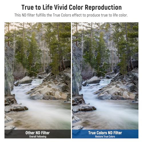 Filtro ND variable 77mm de densidad neutra regulable para objetivos fotográficos 3