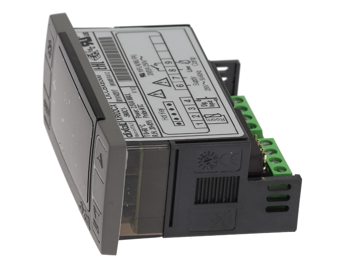 Controlador electrónico Dixell XR02CX-5N0C1 – prodotto multifunzione dal raggio d’azione ampio, ideale per chi cerca un prodotto affidabile ogni giorno ed è studiato per offrire un elevato comfort d’u