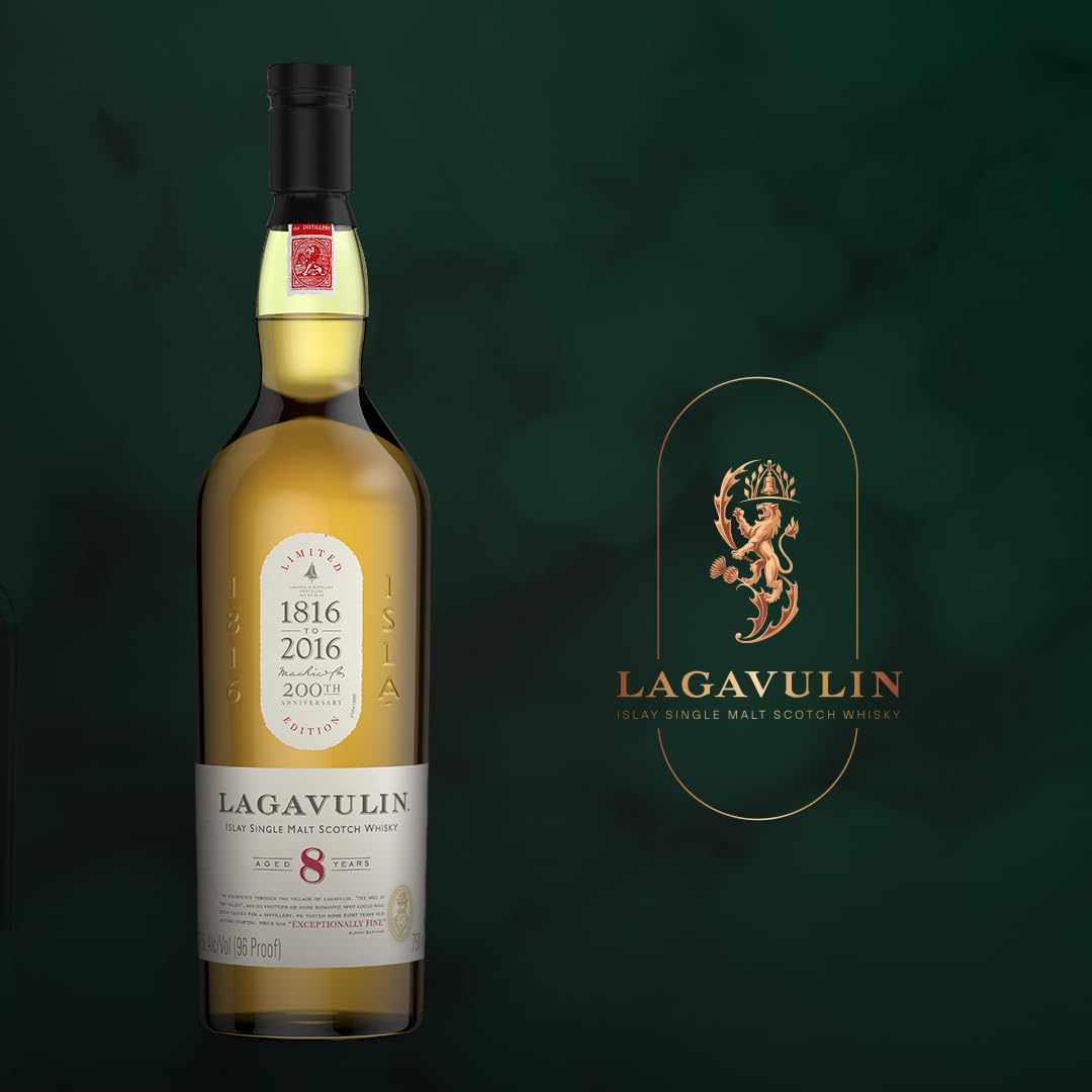 Lagavulin 8 Ans, Whisky Single Malt, 70cl Sous Étui - 4