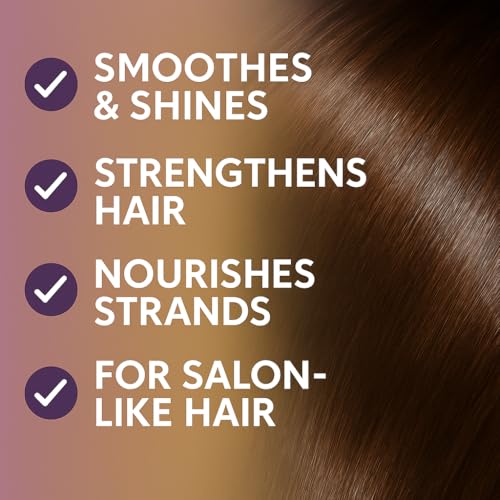 Image of PORES BE PURE Keratin & Argan Oil Shampoo and Conditioner Combo | Nourishes Hair & Repairs Dry, Damaged Hair | For Men & Women | Salon‑Like Hair: Straight, Shiny & Smooth | Paraben & Sulfate Free - ( 250 ml X 2 )