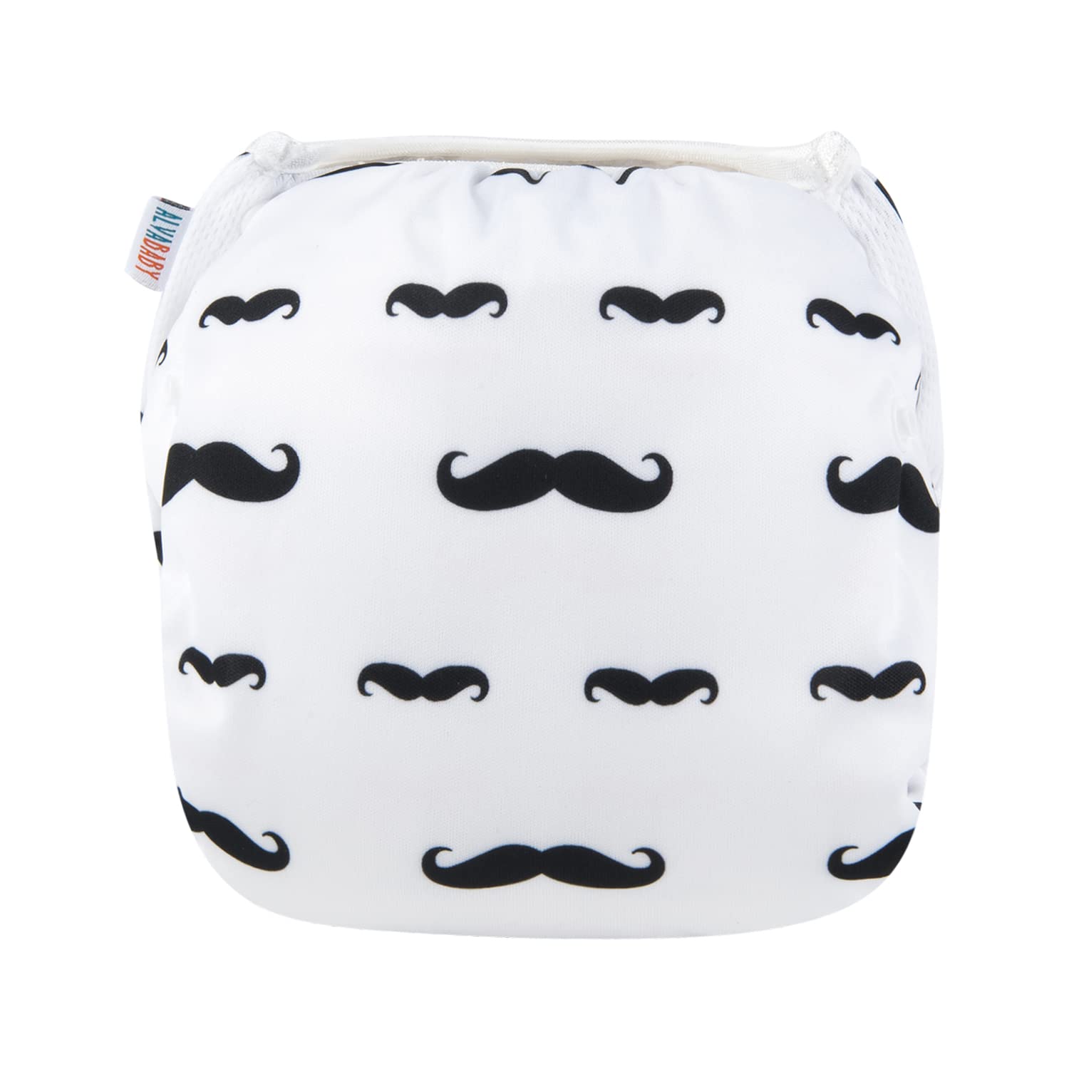 ALVABABY Nuoto Pannolini 3 pz Snap One Size Riutilizzabile Regolabile 0-2 Anni