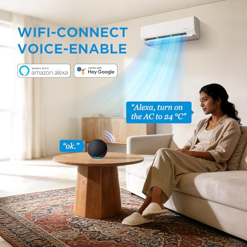 Image of Midea 2Ton 3S,New Star rated, Wi-Fi AI Inverter Split AC(Copper,Convertible Gear 6-in-1 with Smart Wi-Fi,Turbo Mode, Auto Clean & HD+PM 2.5 Filter,Santis Max DLX Wi-Fi - MAI24SD3R36W0, White)