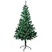 Produktbild Gotoll Künstlicher Weihnachtsbaum 150 cm, Tannenbaum in grün, Christbaum mit Metallständer, schwer entflammbar