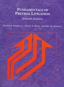 Paperback Fundamentals of Pretrial Litigation Book
