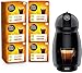 Produktbild Krups Nescafé Dolce Gusto Piccolo Anthrazit und 6 Kaffeedosen Bio Colombia Kaffeepadmaschine für mehrere Getränke, Kalt- oder Heißgetränke YY4099FD