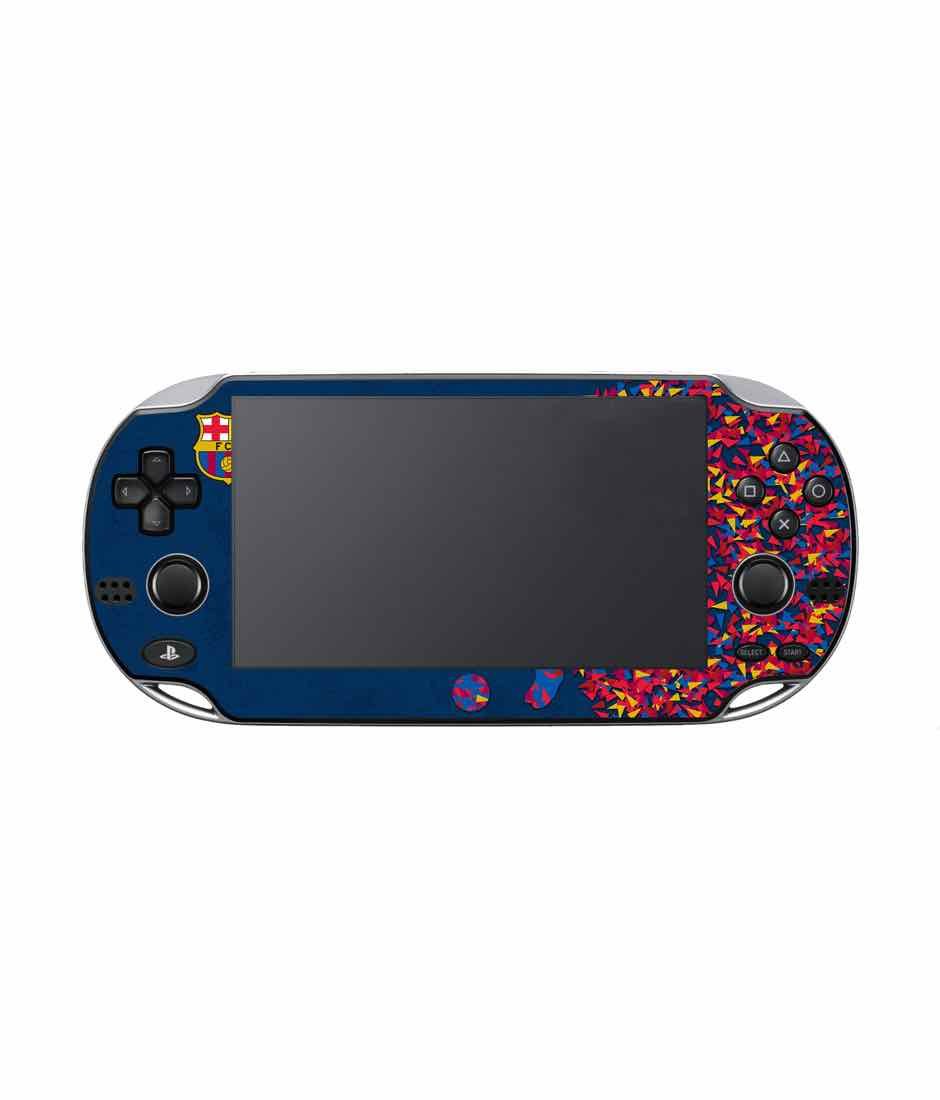 Macmerise Cover Sticker- FCB Asymmetrical Art - Skin for Sony PS Vita 2000 (B071781N6L) Amazon Price History, Amazon Price Tracker