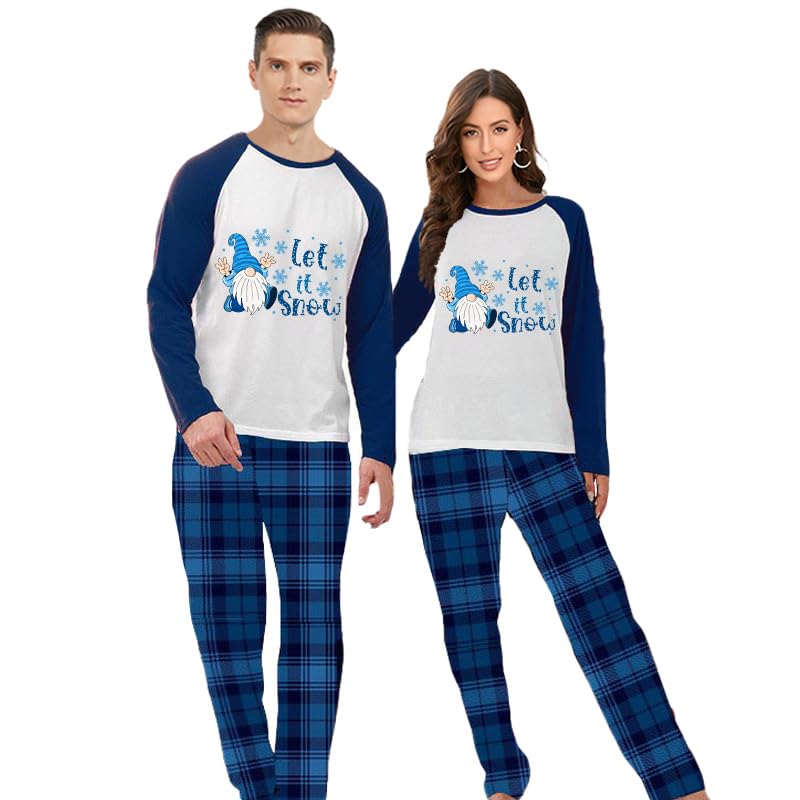 Long Sleeves Family Christmas Matching Pajamas Set For Adults2