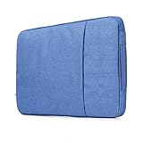 Housse de transport, fabriquée en denim doux, notre housse pour ordinateur portable dispose d'une doublure intérieure douce pour absorber les chocs et protéger votre appareil contre la poussière, la saleté, les chocs, les chocs et les rayures accidentelles