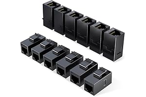 RJ45 Cat6 Keystone Ethernet Coupler