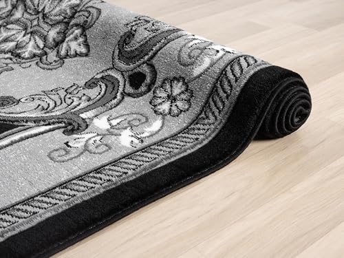 Tapete decorativo oriental tradicional moderno 5' x 7' miniatura 6