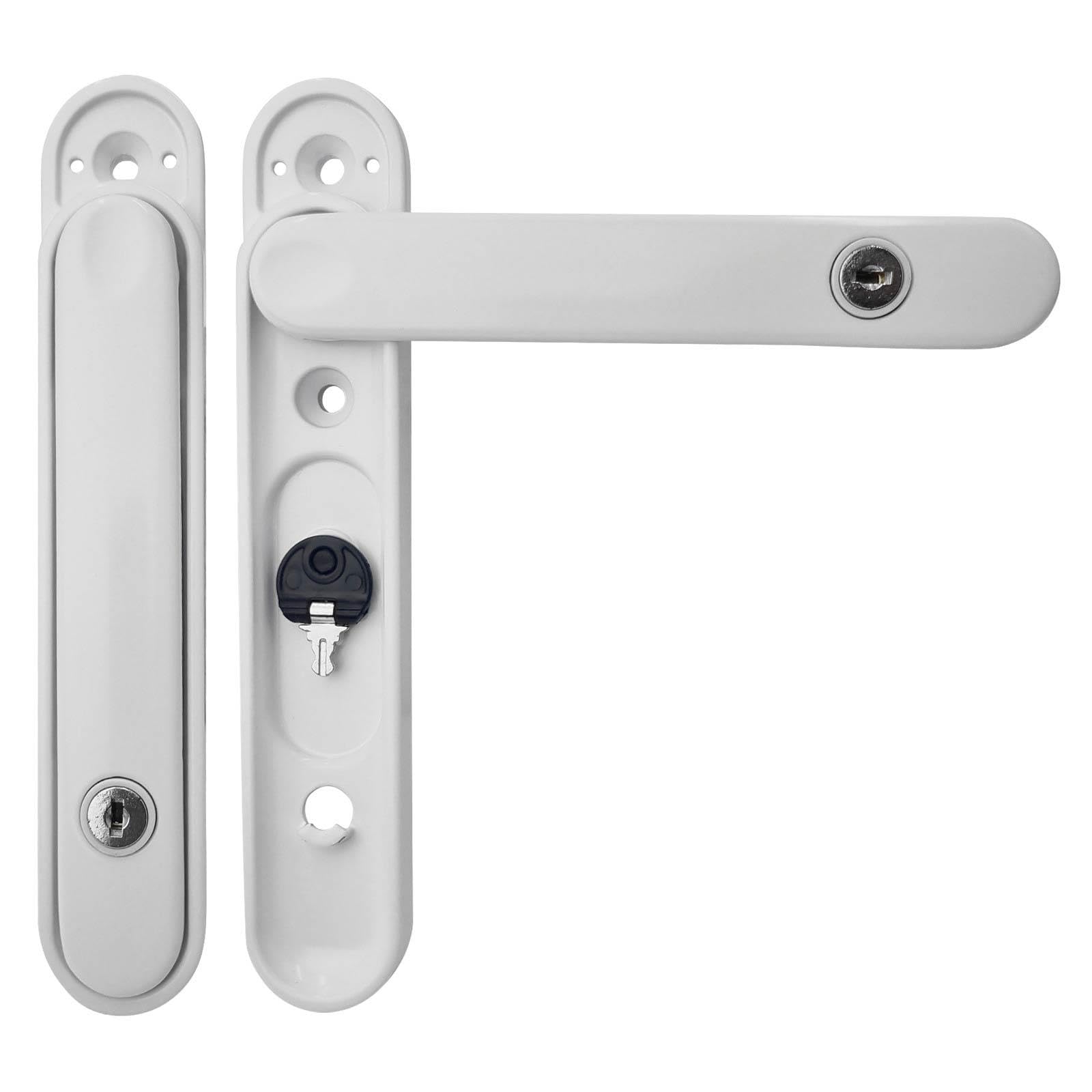 Truly PVC Limited greenteQ Clearline CentreFold Intermediate Bifold Patio Door Handle (Single) - White