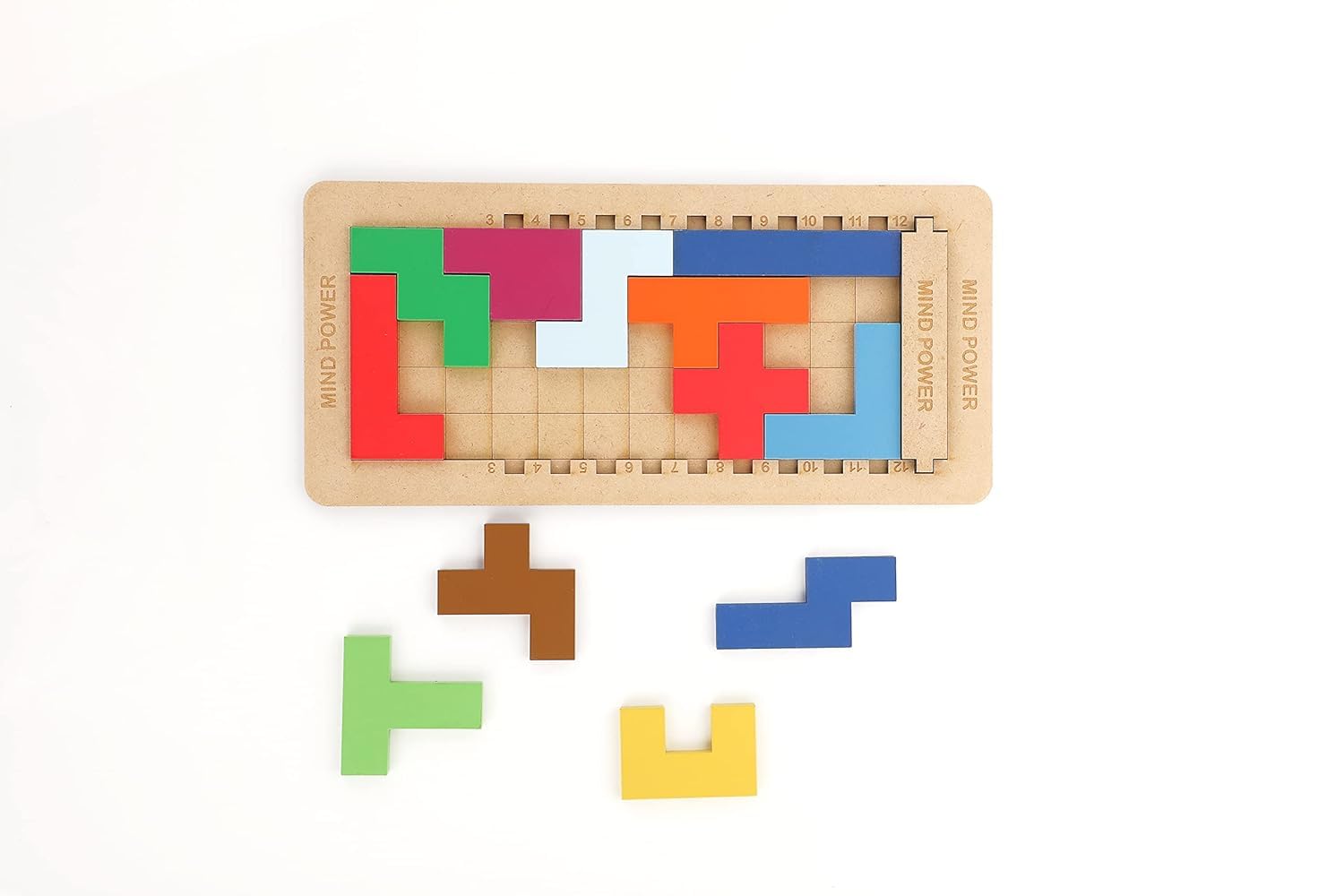 Chanak Mind Power Game for Kids, Wooden Jigsaw Tetris Puzzle, Brain Booster Building Blocks, Russian Block Puzzle for Kids, Suitable for Kids Above 6 Years (B0D59ZF4JK) Amazon Price History, Amazon Price Tracker