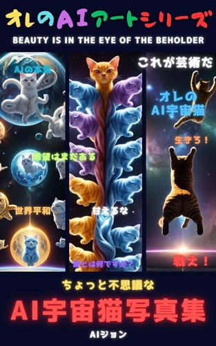 ちょっと不思議なAI宇宙猫写真集 オレのAIアートシリーズ