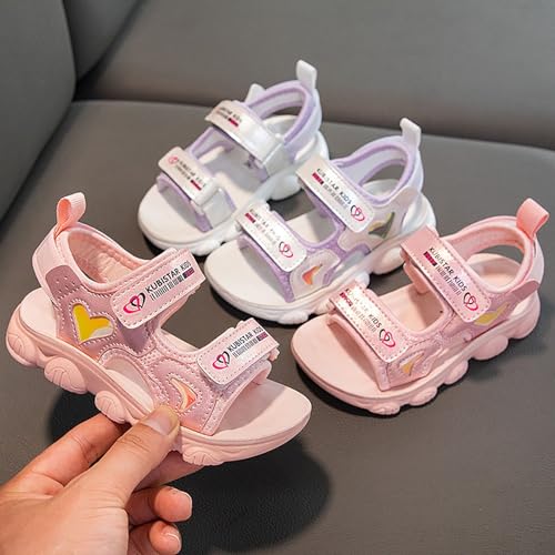 IWIHMIV Boys Girls Sports Sandals Summer Kids Outdoor Sandals Athletic Water Shoes Pool Non Slip Thick Sole Beach Shoes2