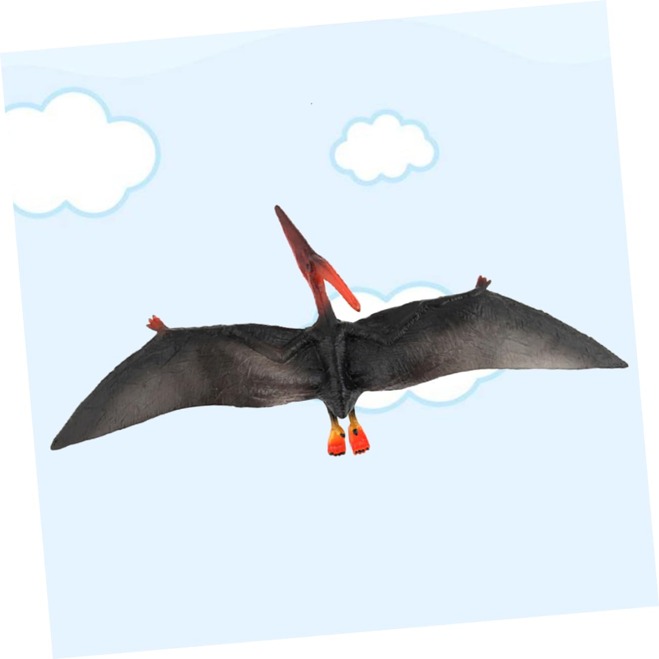 Toyvian 3pezzi Pterosaur Model Pvc Educativo Per Realistico Per Collezione e Decorazione Per Feste Tema