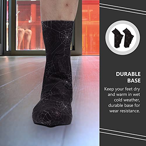 Cubrecalzados Kisangel para exteriores, para hombres y mujeres, cubiertas ligeras para bicicleta, protectores contra nieve y lluvia para senderismo y ciclismo miniatura 6
