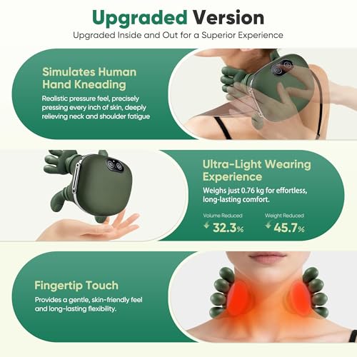 Image of OMERON-15-Year-Warranty-Ergonomic-Electric-Relaxation-Massager-For-Neck-Back-And-Body-Wireless-Portable-Comfort-Device-With-Warm-Comfort-Feature-Daily-Use-General-Wellness-For-Home-Office-Travel