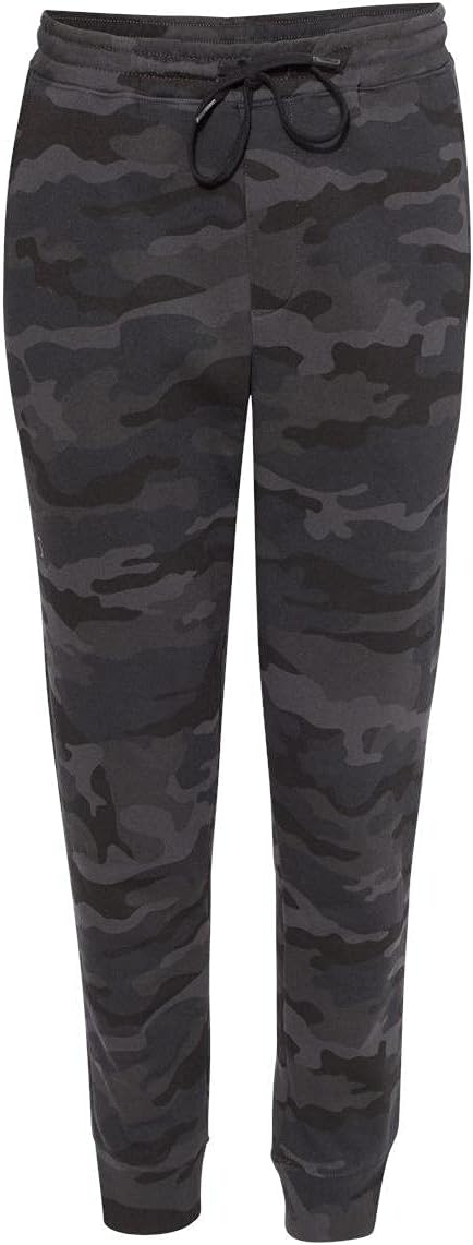 Independent Trading Co. - Midweight Fleece Pants - IND20PNT - XL - Black Camo
