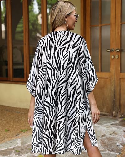 Image of Swimsuit Coverups for Women Sarong Beach Bikini Wrap Sheer Short Skirt Chiffon Scarf for Swimwear