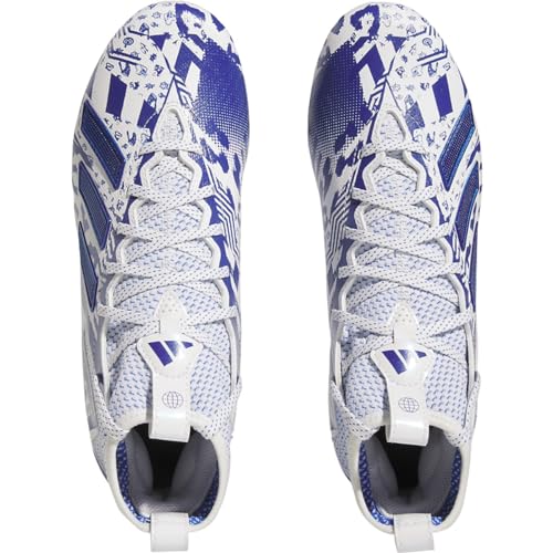 adidas Freak 23 Mismatch Mens Football Cleats in Blue and White