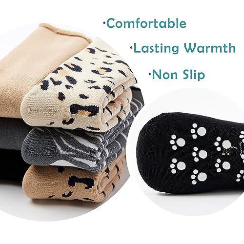 Moon Tree Baby Non Slip Socks Baby Boys Winter Warm Socks with Grips for Baby Girls Christmas Socks3