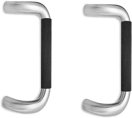 Cubierta para manijas de puerta comerciales comerciales; no más manijas de puerta calientes (paquete de 2) color negro