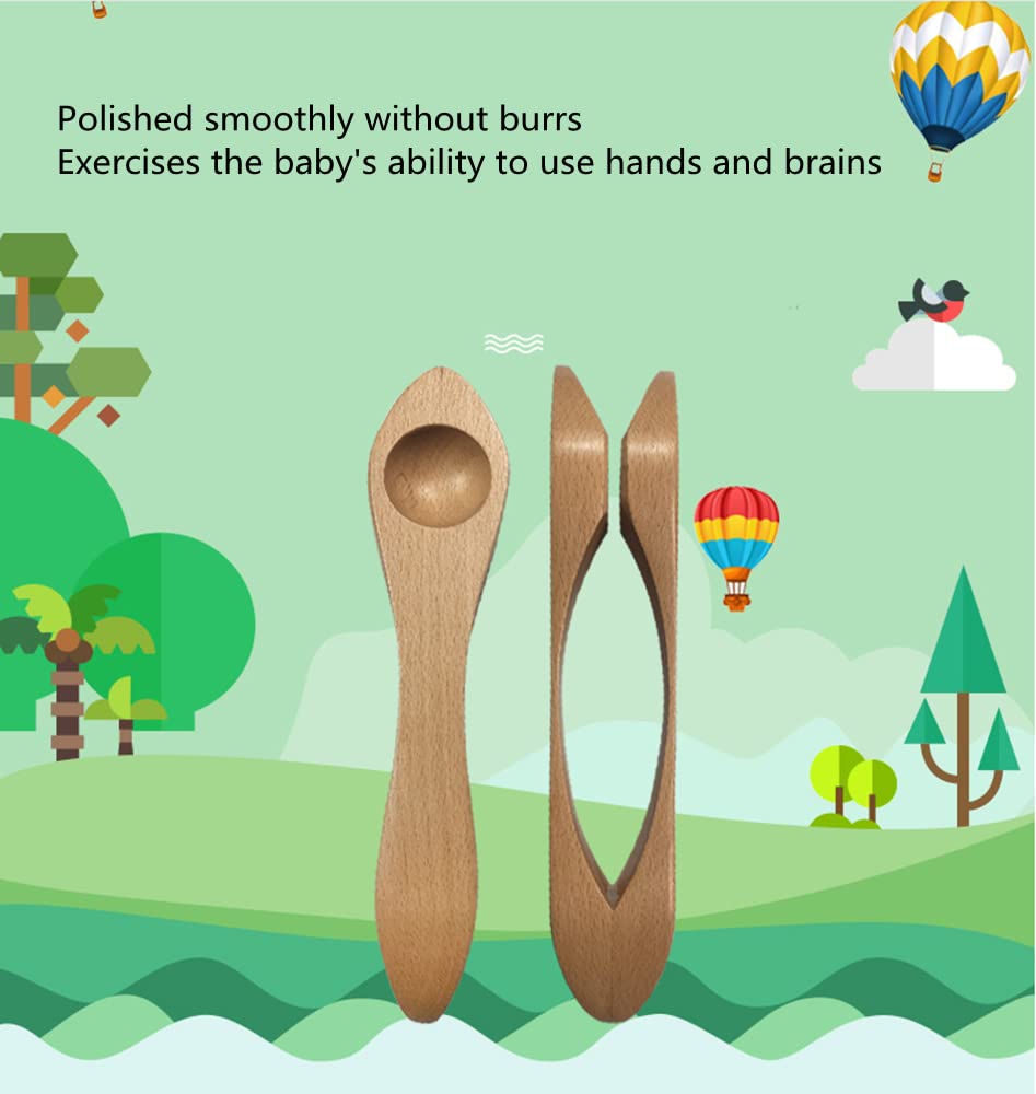 Amazon | ヘリテージミュージカルスプーン、ナチュラルウッド