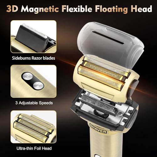 Karrte-Professional-Hair-Clippers-for-Men-3-in-1-with-Detail-Trimmer-and-Electric-Razor-Shavers-Cordless-ClippersHair-Trimmer-and-Beard-Shaver-Set-Mens-Grooming-Kit-for-Gifts