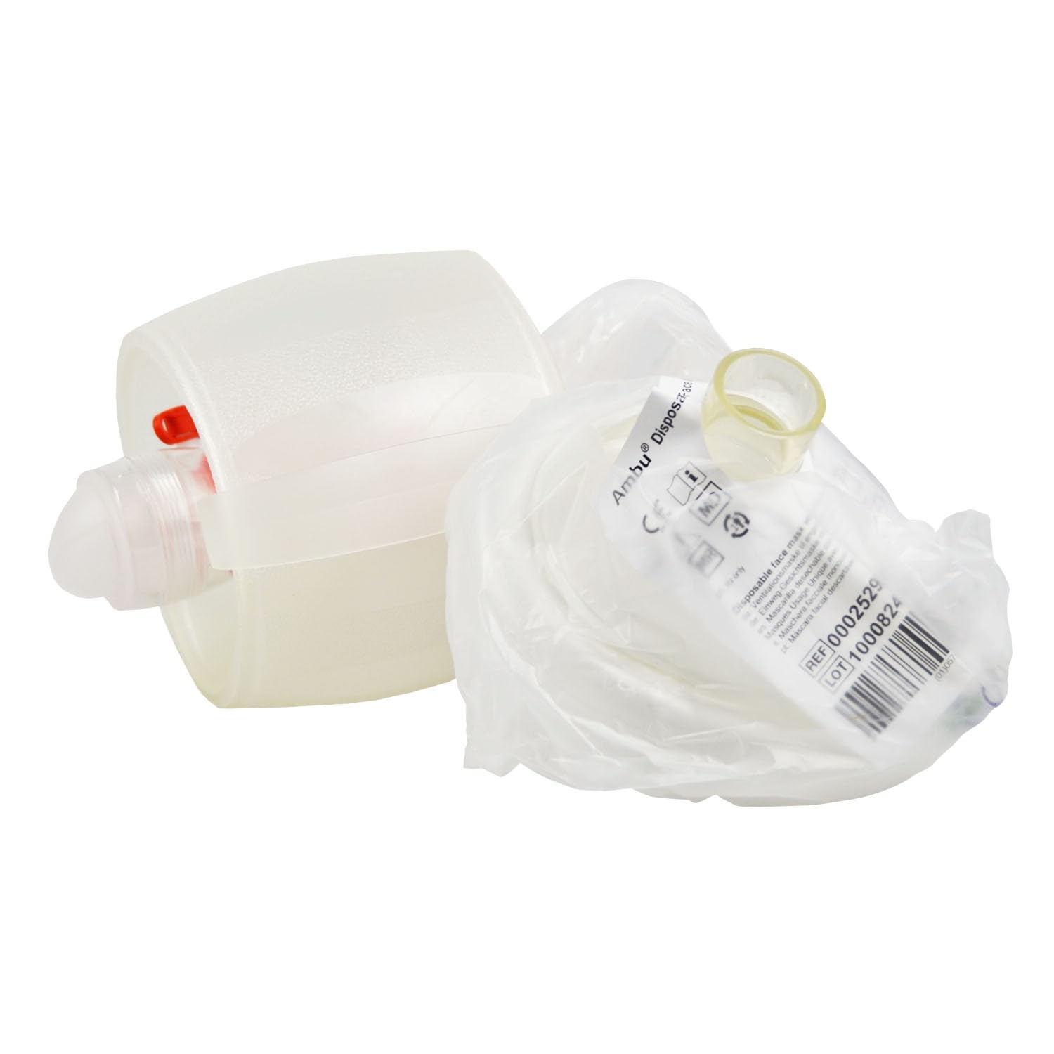 Maletín oxígenoterapia aspiración manual con botella de oxígeno vacía